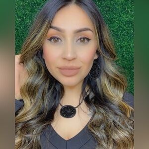 COPY - 806 Accessories Black on Black Coin Necklace